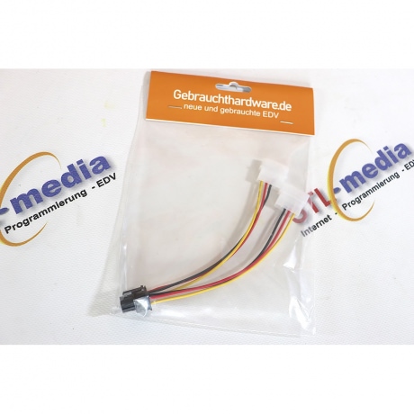 2x Molex -> PCIe Adapter